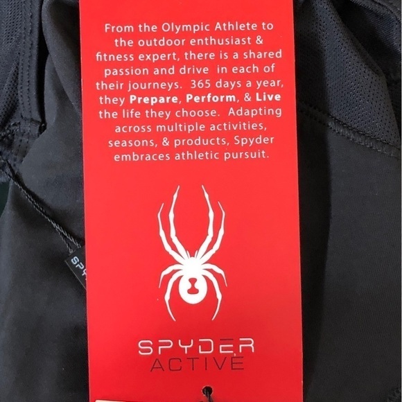 NWT SPYDER ACTIVE Style# SP314 Gray Moisture Wicking Racerback Tank Top Size XL - Picture 6 of 7